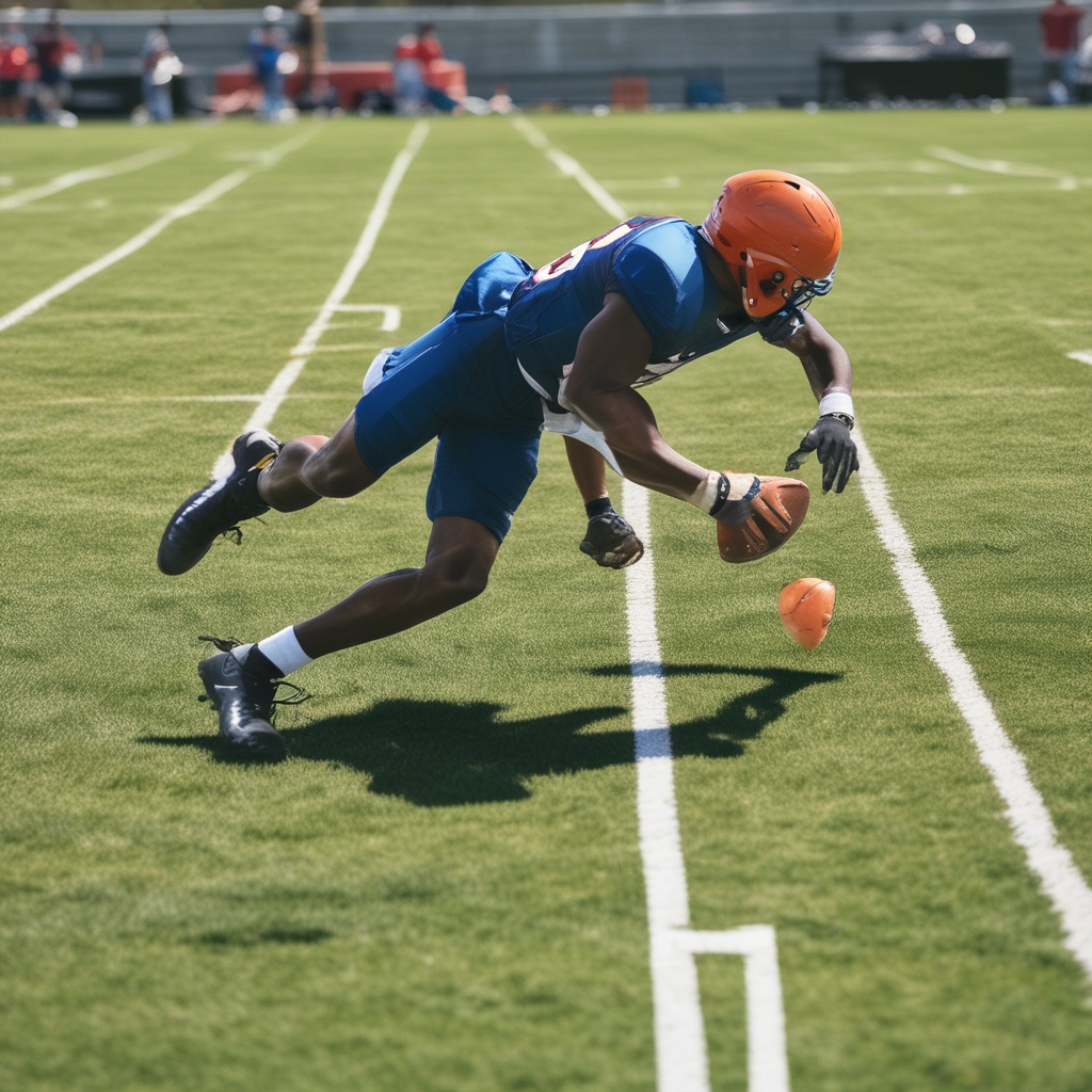Obstacle in the running game